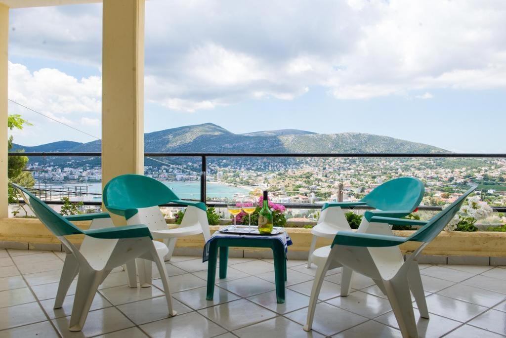 Niki Seaview Apartment Порто-Рафти Экстерьер фото